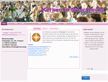 Tablet Screenshot of kerkeninmoordrecht.nl